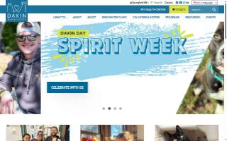 Dakin Humane Society website