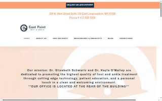 East Point Foot and Ankle, P.C. website
