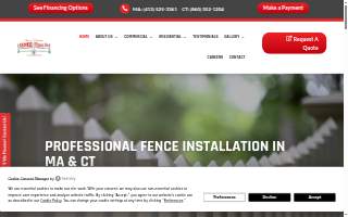 GMH Fence Company website