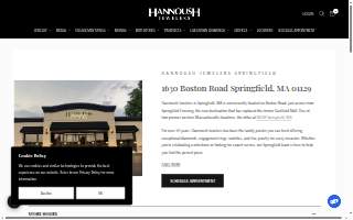 Hannoush Jewelers website