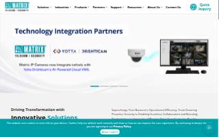 Matrix Home Inspection website