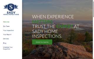 Sady Home Inspections of Springfield website
