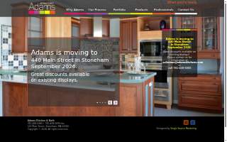 Adams Kitchens Inc website