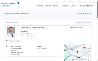 Christian T. Andersen, MD website