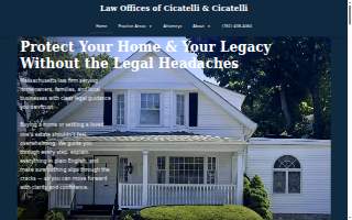 Cicatelli & Cicatelli website