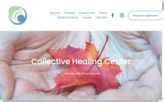 Collective Healing Center Acupuncture of Stoneham website
