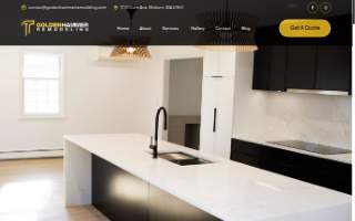 Golden Hammer Remodeling website