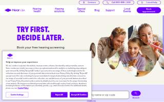 HearUSA of Stoneham website