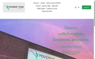 Movement House Dance Collaborative of Stoneham website