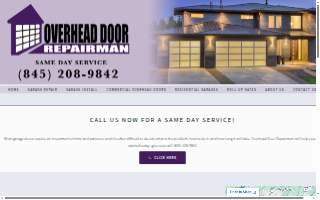 Overhead Door Repairman of Stoneham website