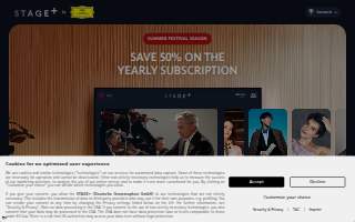 Stage Music Center website