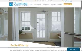 Stoneham Dental Care website