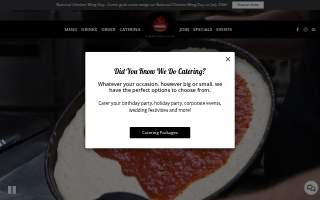 Stoneham Pizza website