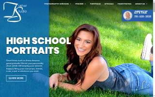 Tasher Studio of Photography website
