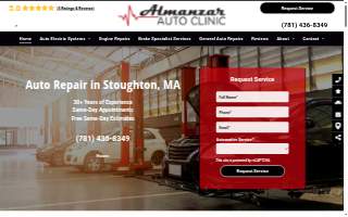 Almanzar Auto Clinic website