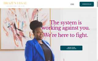 Brazen Legal Immigration Law Firm website
