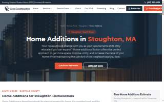 Coen Construction website