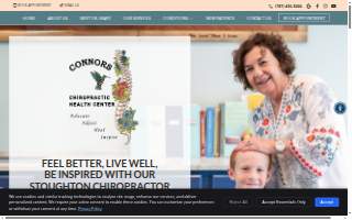 Connors Chiropractic Health Center website