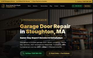 Desco Garage Door Repair website