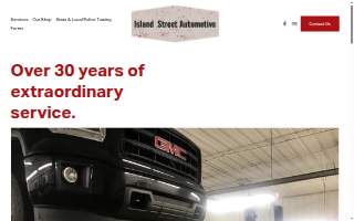 Island Street Automotive website