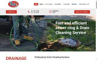 New England Drain Service website