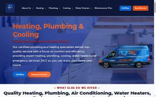 Proto Home Service Plumbing Heating & Cooling 24/7 website