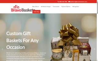 Bravo Baskets website
