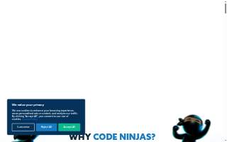 Code Ninjas - Sudbury website