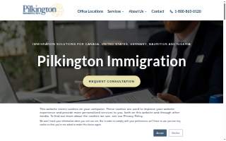 Pilkington Immigration - Sudbury website