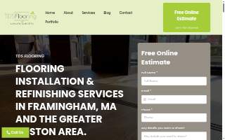 TDS Flooring of Wellesley website