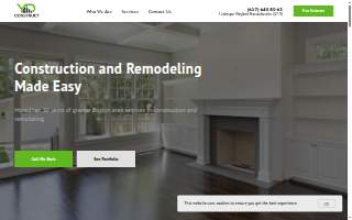 YD Construction Inc of Sudbury website