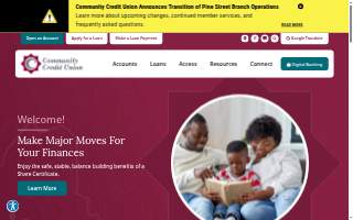 Community Credit Union of Swampscott website