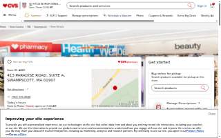 CVS of Swampscott website