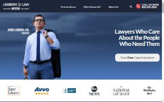 Lemberg Law LLC website