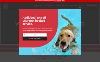 Red Dog Pet Resort & Spa Northshore of Swampscott website