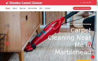 Stingley Carpet Cleaner of Swampscott website