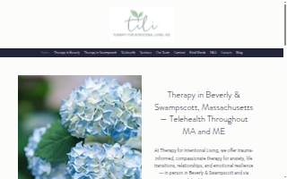 Therapy for Intentional Living, Inc. website