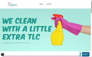 Angeles' Cleaning Service website