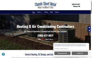 Classic Sheet Metal website