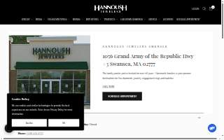 Hannoush Jewelers website