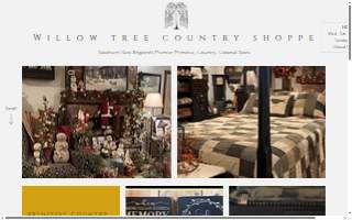 Willow Tree Country Shoppe website