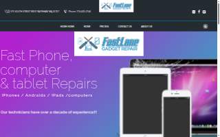 FastLane Gadget Repair website