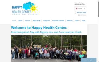 Happy Health Center website