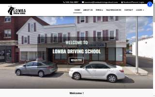 Lomba Driving School website