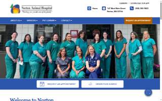 Norton Animal Hospital of Taunton website