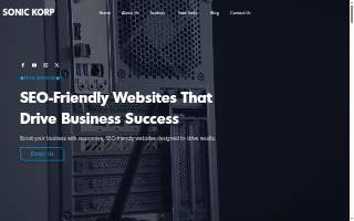 SonicKorp website