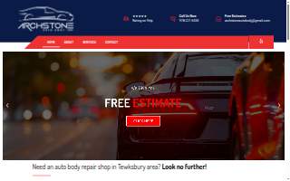 Archstone Auto Body website
