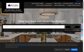 Arcieri Real Estate website