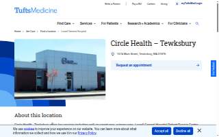 Circle Health Family Medicine – Tewksbury website