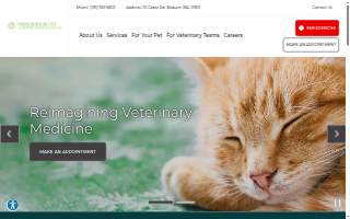 Massachusetts Veterinary Referral Hospital of Tewksbury website